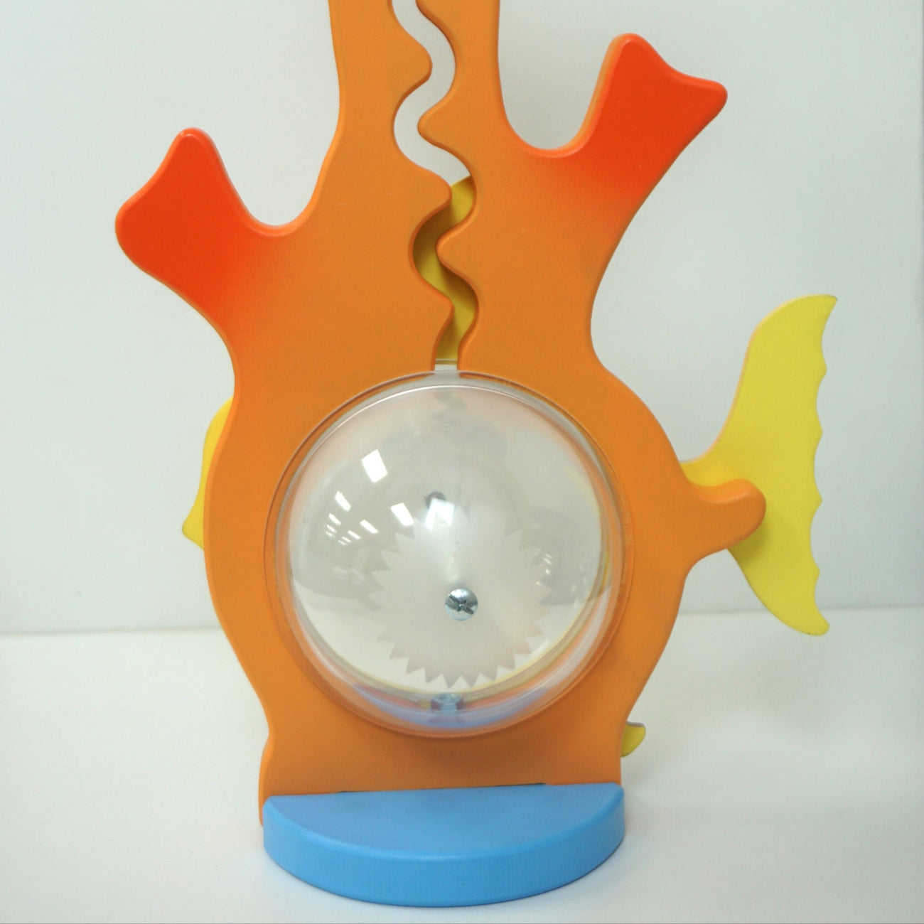 Fish Coin Bank Back View Closeup