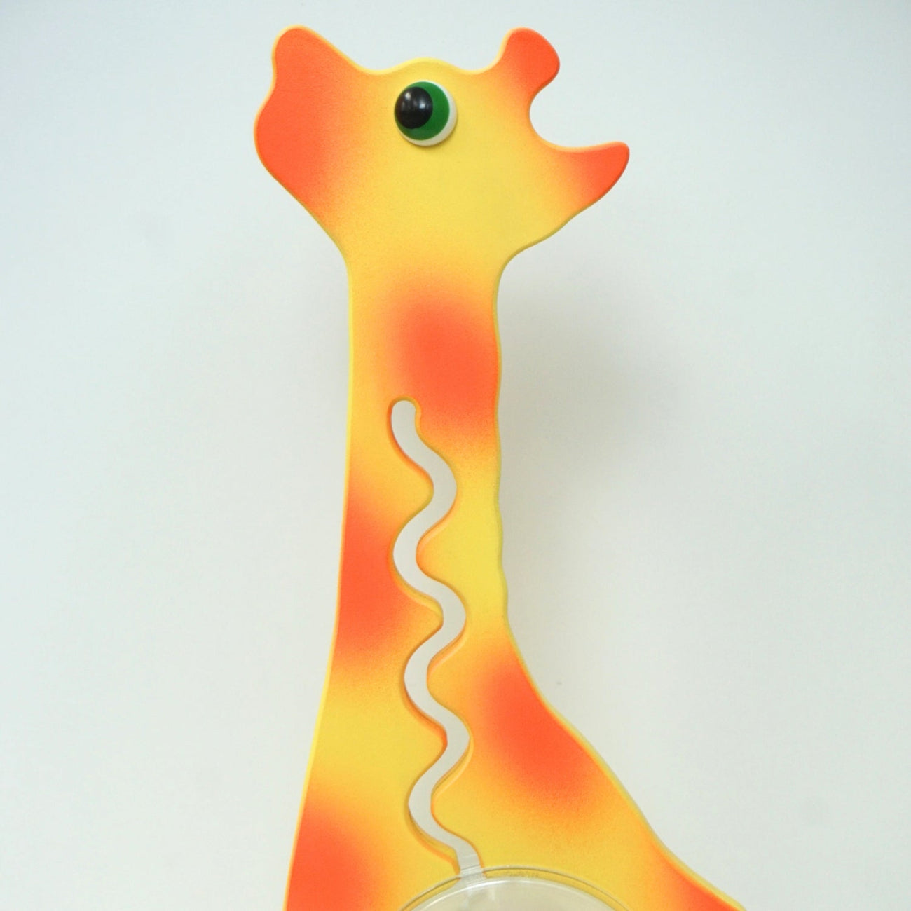 Giraffe Bank Back View Closeup