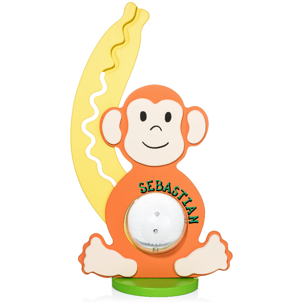 Personalized monkey big piggy bank