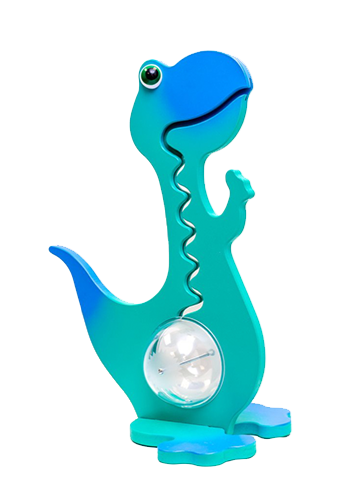 23" Aqua Dinosaur