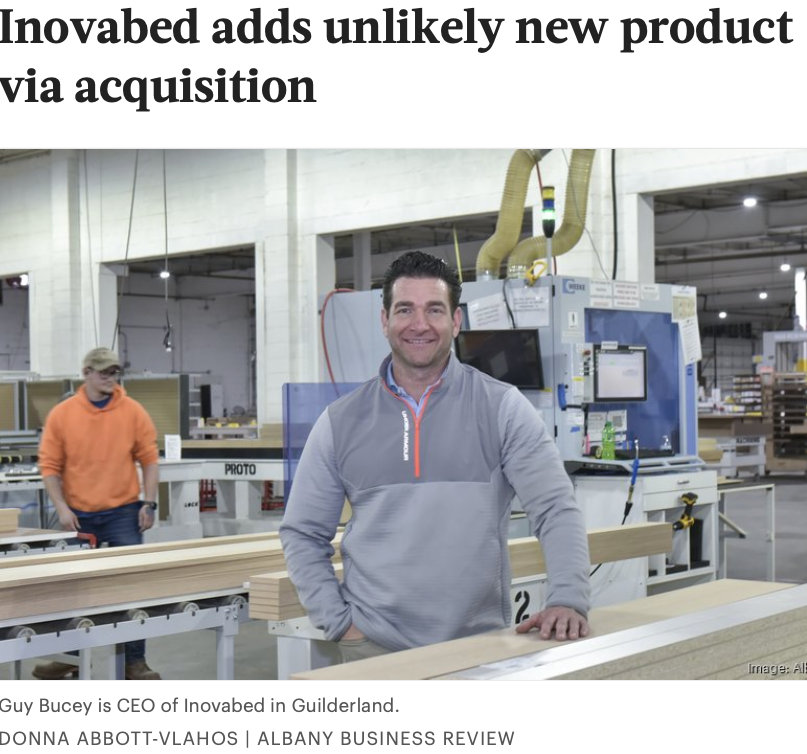 Inovabed acquires Big Belly Banks - Albany Business Review