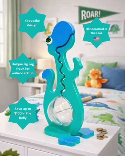 23" Aqua Dinosaur