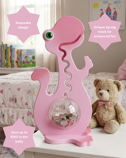 23" Pink Dinosaur