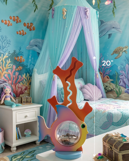 20" Fish & Coral Reef