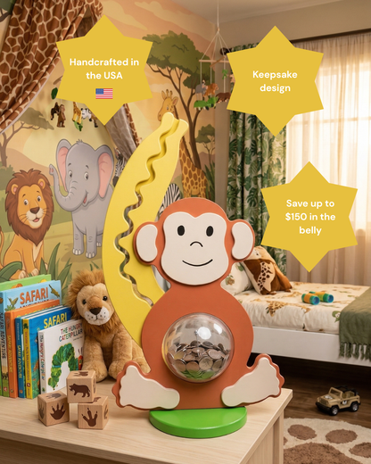 Monkey Piggy Bank