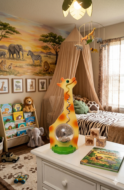 20" Orange & Yellow Giraffe