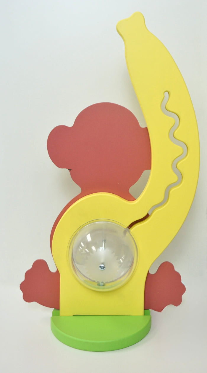 Back of Monkey Shaped Piggy Bank