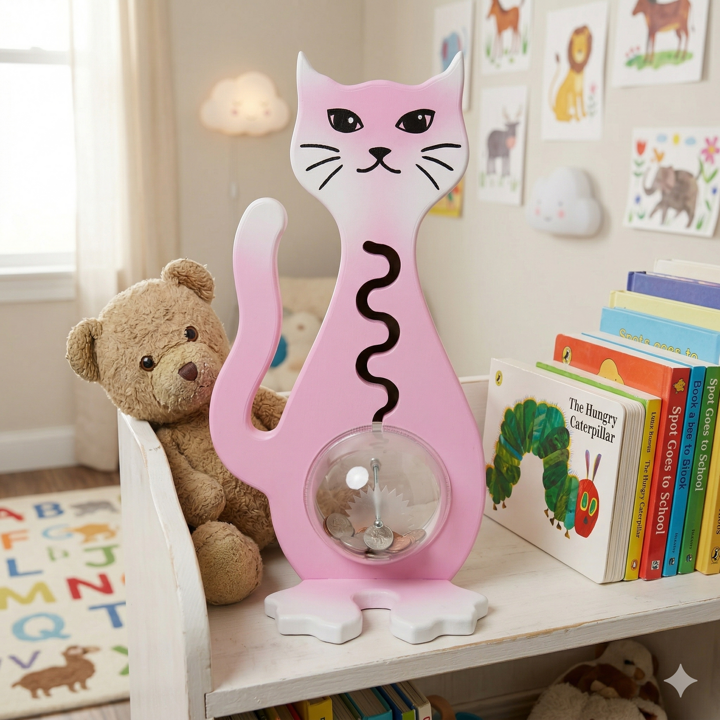 20" Pink Cat