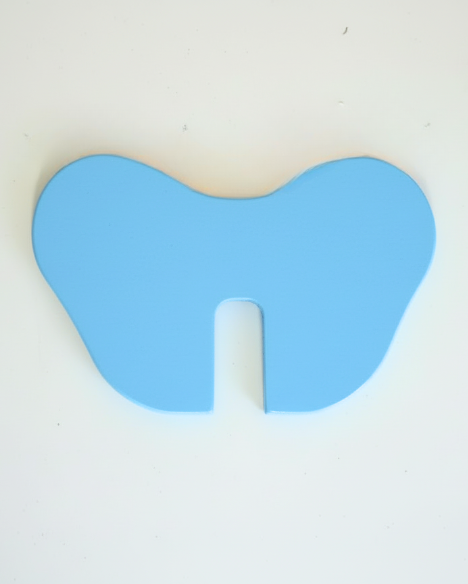 Baby blue color kid's piggy bank elephant ears for big belly bank 