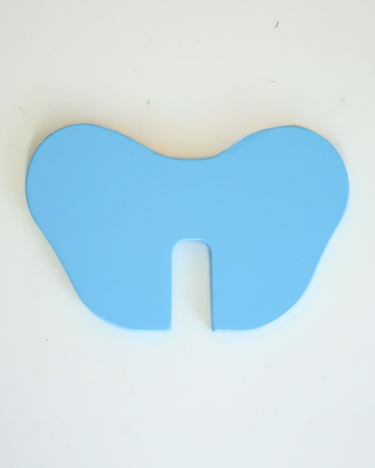 Baby blue color kid's piggy bank elephant ears for big belly bank 