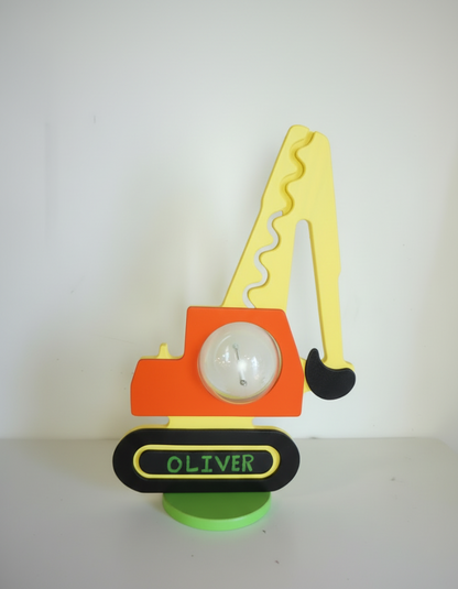 toy excavator big belly bank coin bank for kids unique handcrafted gifts