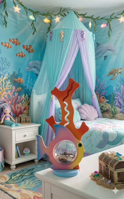 20" Fish & Coral Reef