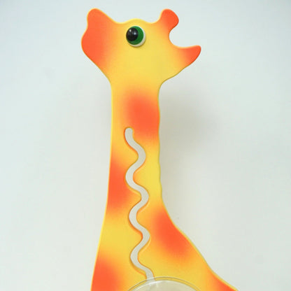 Giraffe Bank Back View Closeup