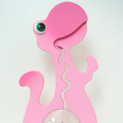 Pink Dinosaur Bank Front View Close